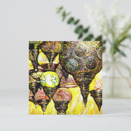 Carte Même plus grande idée de couleur (Debout devant)