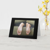 CARTE MÊME SI VOUS VOUS CACHEZ-VOUS VOUS AMUSEZ ENCORE P (Fleur jaune)