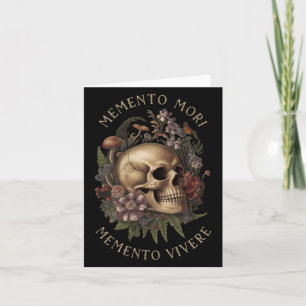 Carte Memento Mori Memento Vivere _ Philosophie & La
