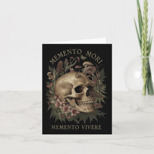 Carte Memento Mori Memento Vivere _ Philosophie & La