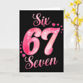 Carte Memes 6 Et 7 Six Sept Mignons Amour Saint-Valentin (Fleur jaune)