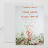 Carte mémo à plat pour sauvegarde de la date (Devant / Derrière)