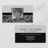 carte mémoire damask professionnelle (Devant / Derrière)