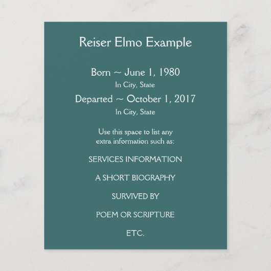 carte mémoire mod (Dos)