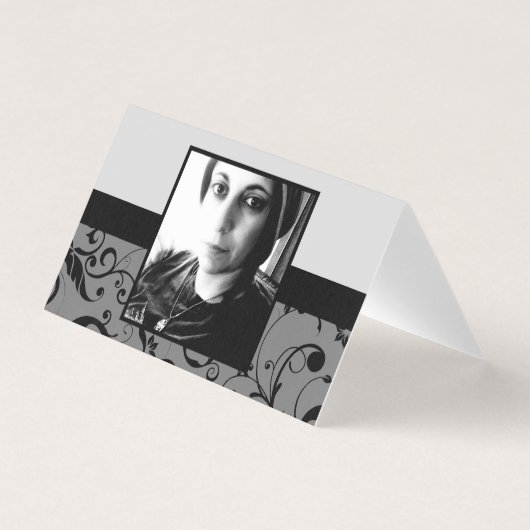 carte mémoire pliée damask professionnelle (Front)