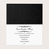 carte mémoire pliée damask professionnelle (Inside Unfolded)