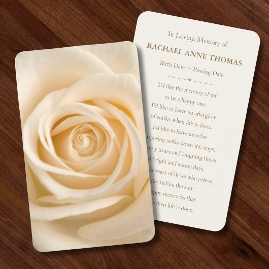 Carte mémoire Rose florale