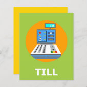 Carte mémoire TILL pour le mot syllabe T 1 initial (Devant / Derrière)