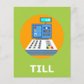 Carte mémoire TILL pour le mot syllabe T 1 initial (Devant)