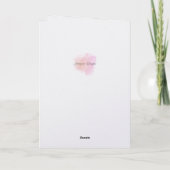 Carte Memorable, Easter Folded Greeting Card (Dos)