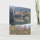 Carte Memorable, Easter Folded Greeting Card (Devant)