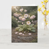 Carte Memoria Evanescens – The Forgetful Bloom Botanical (Fleur jaune)