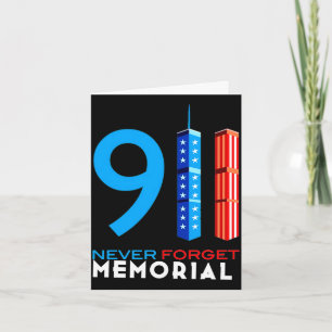 Carte mémorial 911 mémorial 911