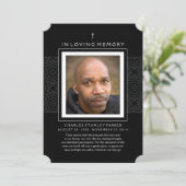 Carte Mémorial - Croix - Merci Sympathie Retour (Debout devant)