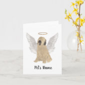 Carte Mémorial de Briard Sympathy (Fleur jaune)