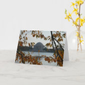 Carte Mémorial de Jefferson en automne (Fleur jaune)