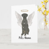 Carte Mémorial de la Grande Danse Noire (Fleur jaune)