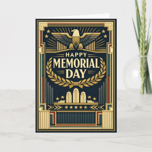 Carte Mémorial de la journée de l'Art déco (Devant)