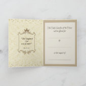 Carte Mémorial de la messe de Notre-Dame du Mont-Carmel (Intérieur)