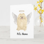 Carte Mémorial de la sympathie de Poméranie (Fleur jaune)