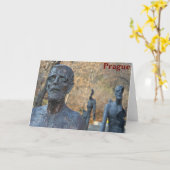 Carte Mémorial de Prague (Fleur jaune)