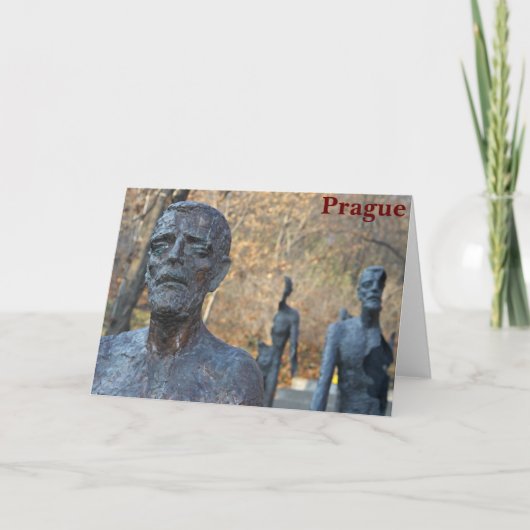 Carte Mémorial de Prague (Devant)