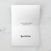 Carte Mémorial des infirmières du Vietnam (Intérieur)