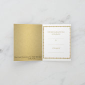 Carte Mémorial d'Offre Catholique (Intérieur)