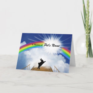 Carte Mémorial du Pont Arc en Ciel pour les lapins