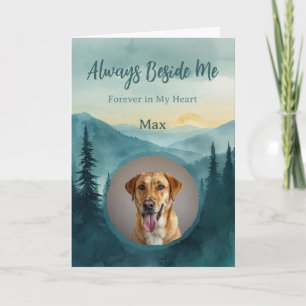Carte Mémorial personnalisé pour animaux de compagnie da