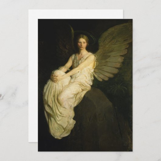 Carte Mémorial Stevenson | Abbott Handerson Thayer (Devant / Derrière)