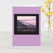 Carte Mémorial Taps (Fleur jaune)