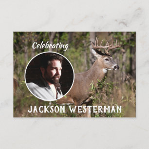 Carte MemorialEnclôture Grand White Tail Buck