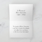 Carte Memoriam (Intérieur)
