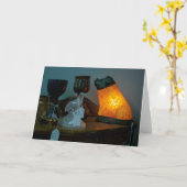 Carte Ménagerie Mystique : une collection Curio (Fleur jaune)