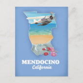 Carte Mendocino California (Devant)