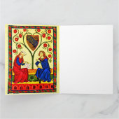 Carte Ménestrels du Codex Manesse - Amour courtois (Intérieur)