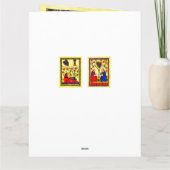 Carte Ménestrels du Codex Manesse - Amour courtois (Dos)