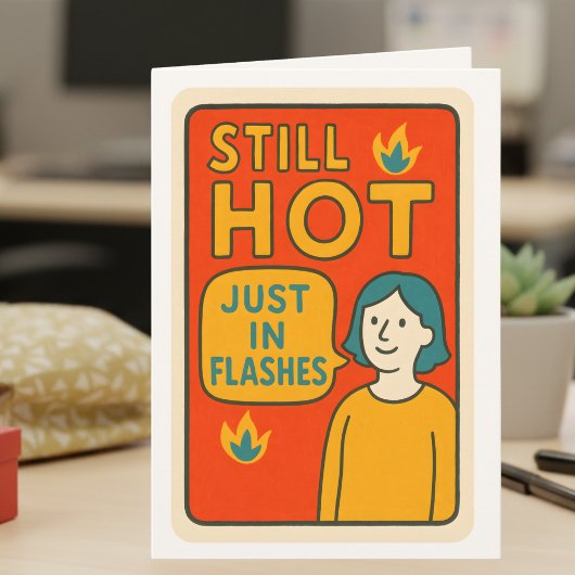 Carte Menopause Humor, Hot women