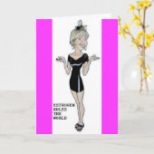 CARTE MENOPAUSE HUMOUR (Fleur jaune)