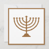 Carte Menorah (Devant)