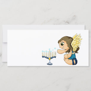 Carte Menorah Angel