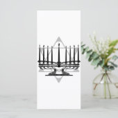 Carte Menorah et Star (Debout devant)