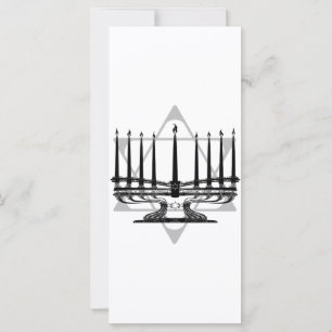 Carte Menorah et Star