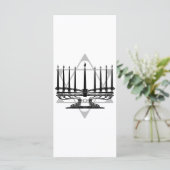 Carte Menorah et Star (Debout devant)