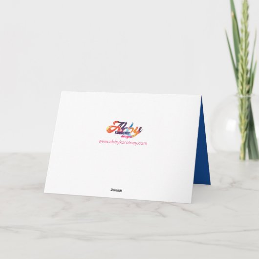 Carte Menorah miraculeuse (Dos)