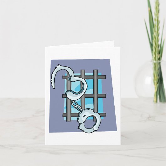 Carte Menottes de prison