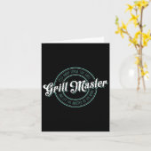 Carte Mens Funny Bbq Grill Master Tee (Fleur jaune)