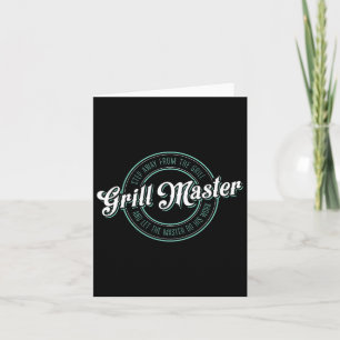 Carte Mens Funny Bbq Grill Master Tee
