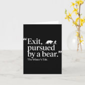 Carte Mens Funny Quote Modern Minimalist (Fleur jaune)